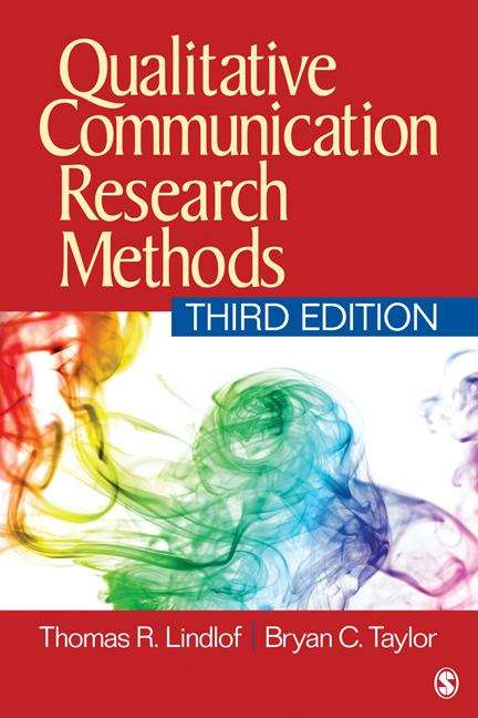 Book cover of Qualitative Communication Research Methods ((3rd edition) (PDF))