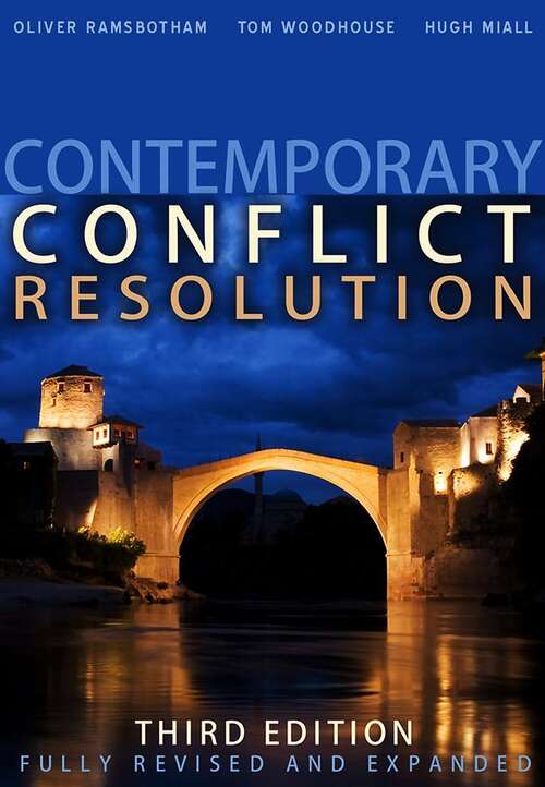 Book cover of Contemporary Conflict Resolution: (pdf) (3)