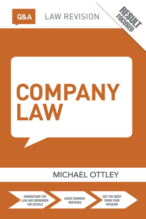 Book cover of Q&A Company Law (9) (Questions and Answers)