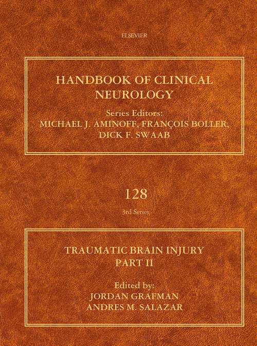 Book cover of Traumatic Brain Injury, Part II (Handbook of Clinical Neurology: Volume 128)