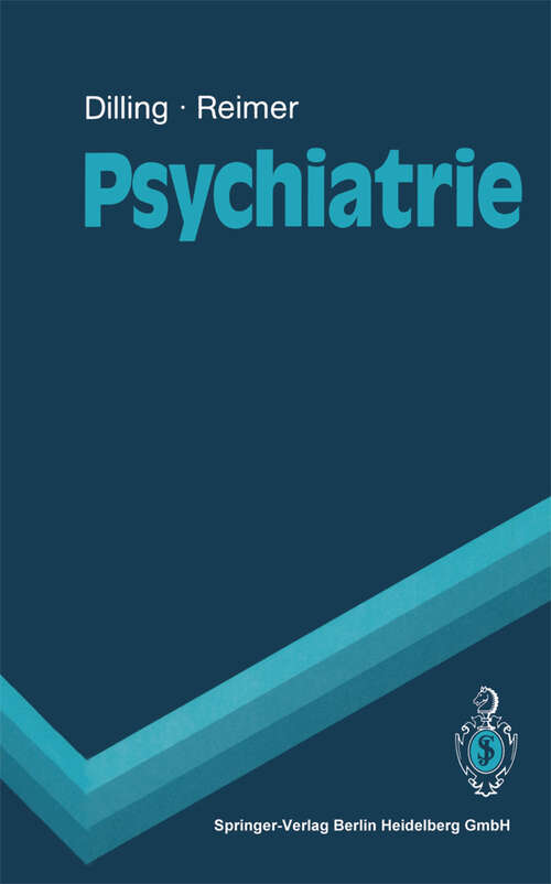 Book cover of Psychiatrie (1990) (Springer-Lehrbuch)