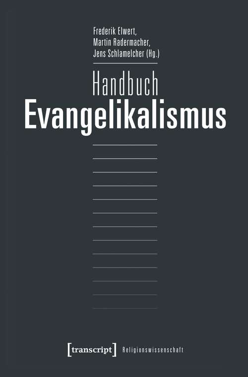 Book cover of Handbuch Evangelikalismus (Religionswissenschaft #5)