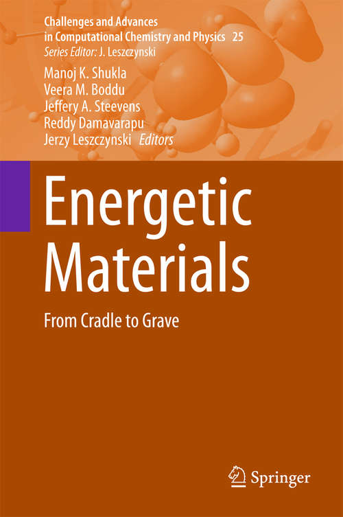 Book cover of Energetic Materials: From Cradle to Grave (Challenges and Advances in Computational Chemistry and Physics #25)