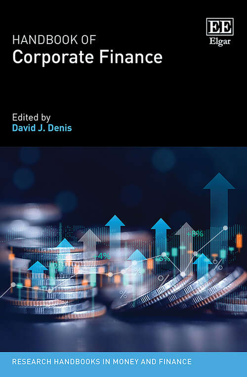 Book cover of Handbook of Corporate Finance (Research Handbooks in Money and Finance series)
