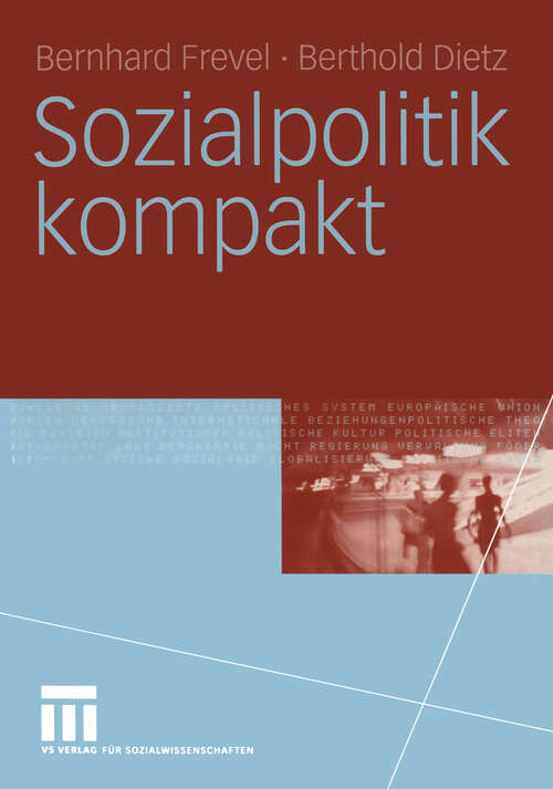 Book cover of Sozialpolitik kompakt (2004)