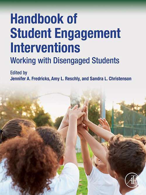 Book cover of Handbook of Student Engagement Interventions: Working with Disengaged Students