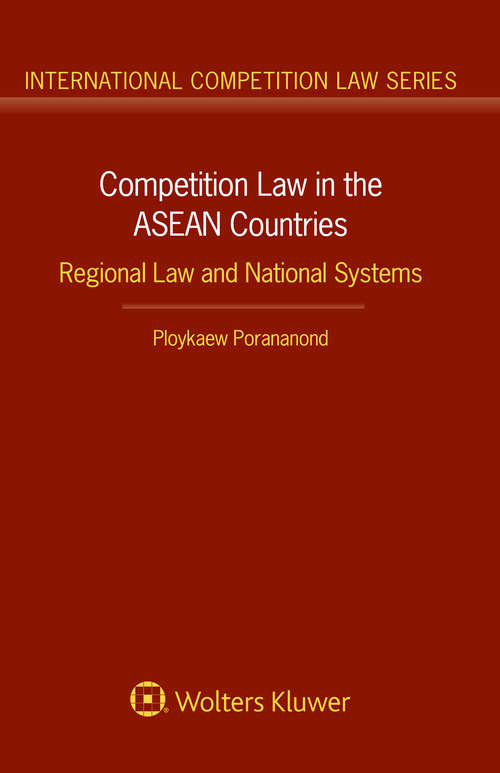 Book cover of Competition Law in the ASEAN Countries