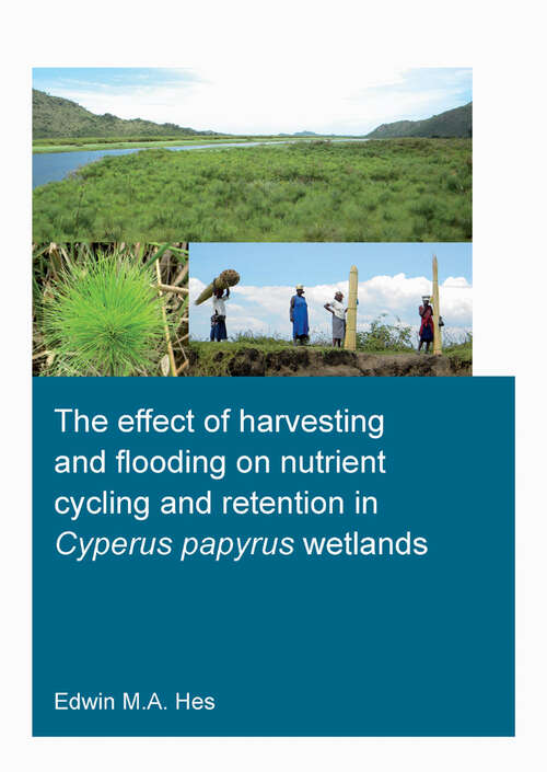 Book cover of The effect of harvesting and flooding on nutrient cycling and retention in Cyperus papyrus wetlands (IHE Delft PhD Thesis Series)