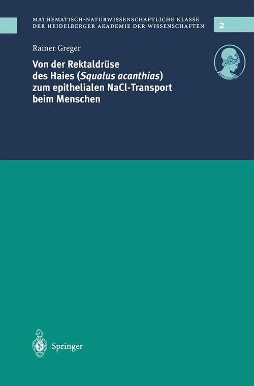 Book cover of Von der Rektaldrüse des Haies (1998) (Schriften der Mathematisch-naturwissenschaftlichen Klasse #2)