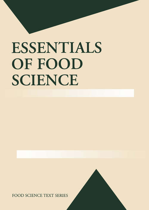 Book cover of Essentials of Food Science (2nd ed. 2003) (Food Science Text Series)