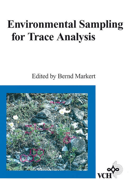 Book cover of Environmental Sampling for Trace Analysis