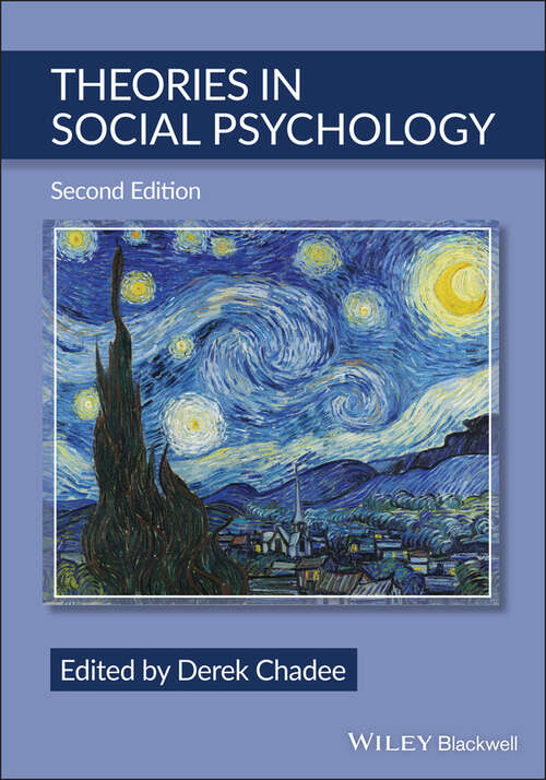 Book cover of Theories in Social Psychology (2)