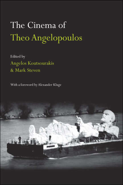 Book cover of The Cinema of Theo Angelopoulos