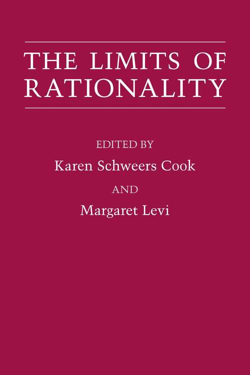 Book cover of The Limits of Rationality