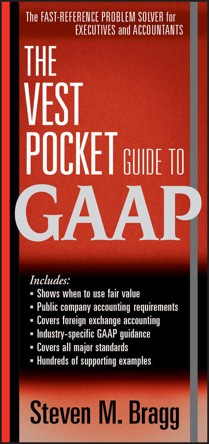 Book cover of The Vest Pocket Guide to GAAP (3)
