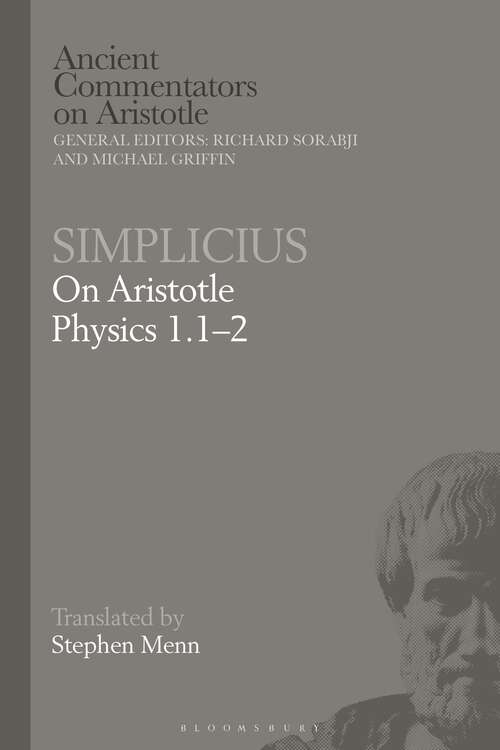 Book cover of Simplicius: On Aristotle Physics 1.1–2 (Ancient Commentators on Aristotle)