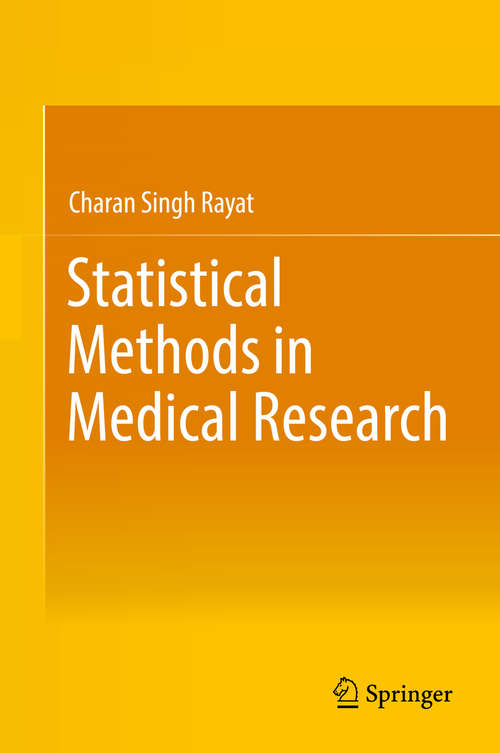 Book cover of Statistical Methods in Medical Research