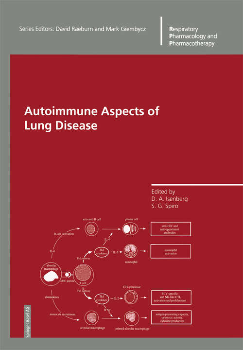 Book cover of Autoimmune Aspects of Lung Disease (1998) (Respiratory Pharmacology and Pharmacotherapy)