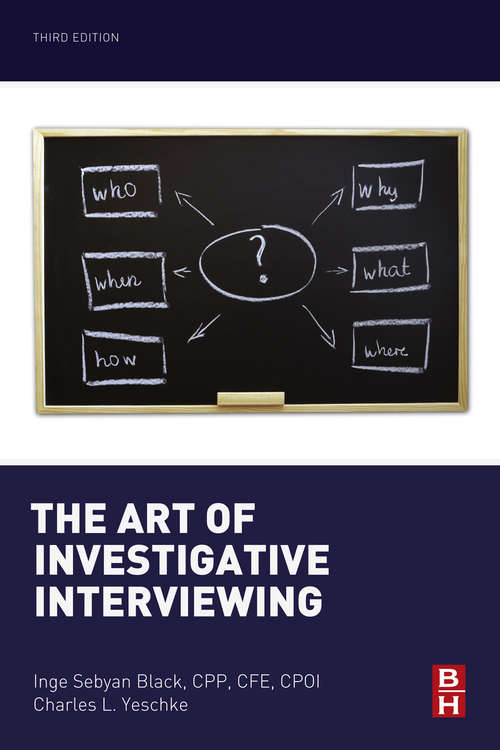 Book cover of The Art of Investigative Interviewing: A Human Approach To Testimonial Evidence (3)
