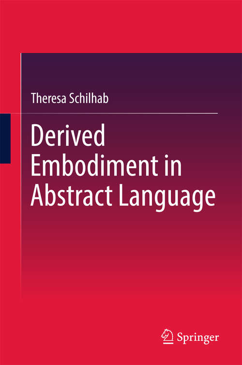 Book cover of Derived Embodiment in Abstract Language