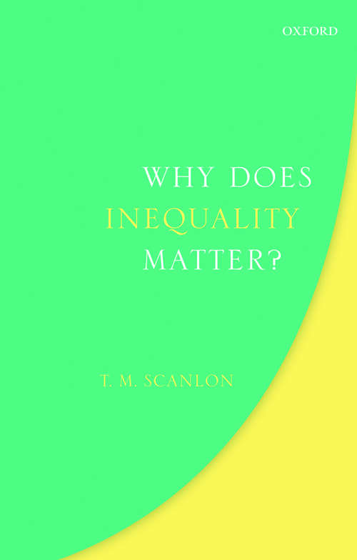 Book cover of Why Does Inequality Matter?