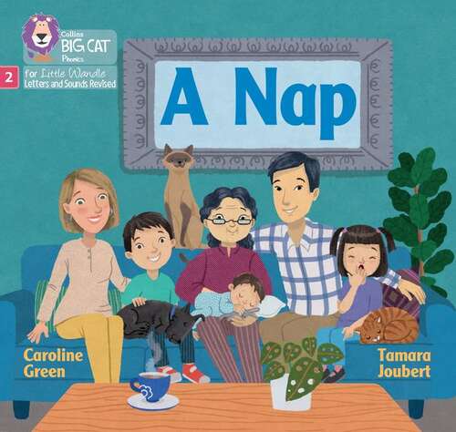 Book cover of A Nap: Phase 2 Set 1 Blending Practice (PDF) (Big Cat Phonics for Little Wandle Letters and Sounds Revised)