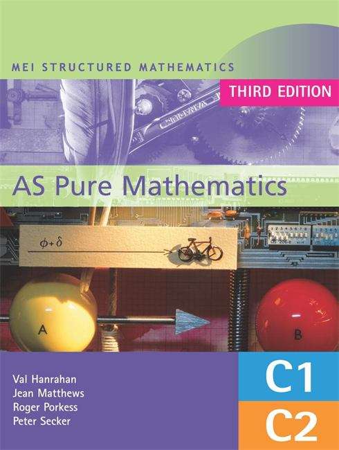 Book cover of AS Pure Mathematics (PDF)