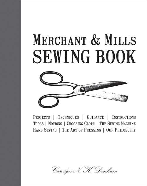 Book cover of Merchant & Mills Sewing Book (ePub edition)