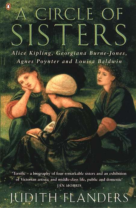 Book cover of A Circle of Sisters: Alice Kipling, Georgiana Burne-Jones, Agnes Poynter and Louisa Baldwin