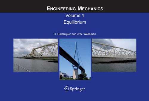 Book cover of Engineering Mechanics: Volume 1: Equilibrium (2006)