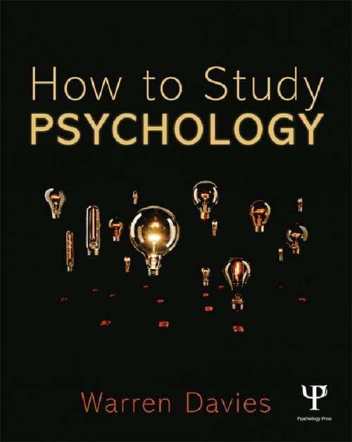 Book cover of How to Study Psychology