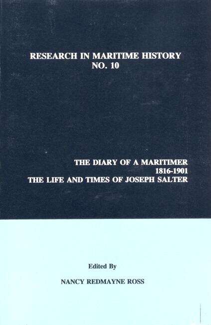 Book cover of The Diary of a Maritimer, 1816-1901: Life and Times of Joseph Salter (Research in Maritime History #10)