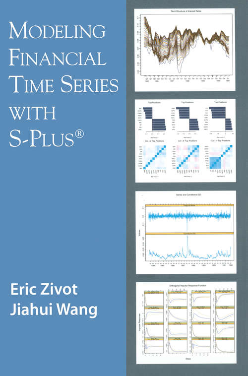 Book cover of Modeling Financial Time Series with S-PLUS (2003)