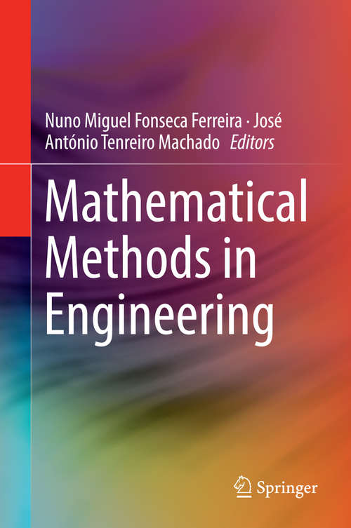 Book cover of Mathematical Methods in Engineering (2014)