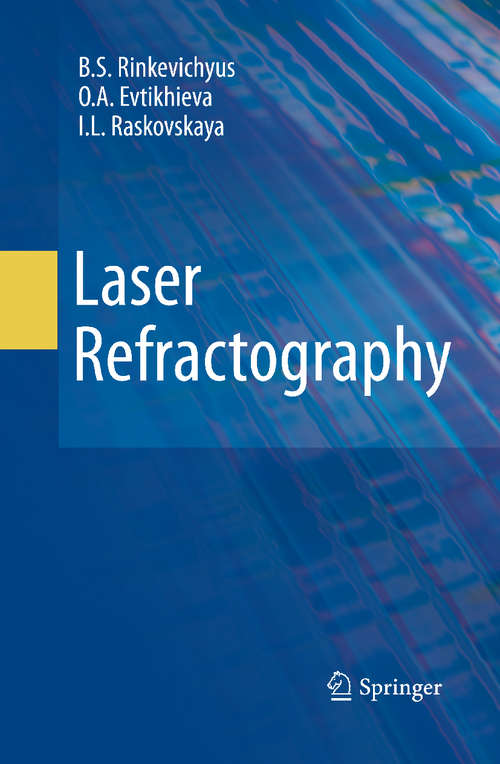 Book cover of Laser Refractography (2010)