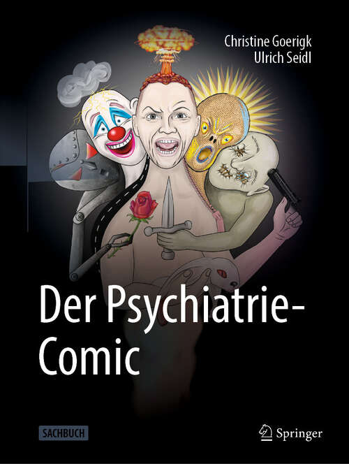 Book cover of Der Psychiatrie-Comic (2024)