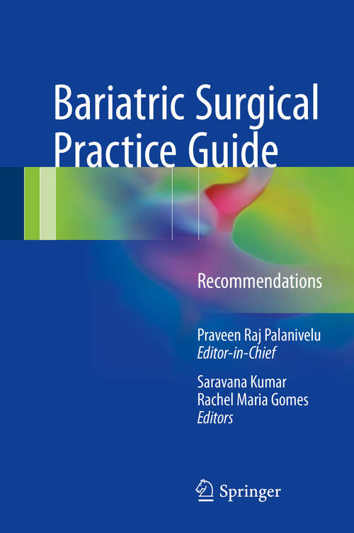 Book cover of Bariatric Surgical Practice Guide: Recommendations