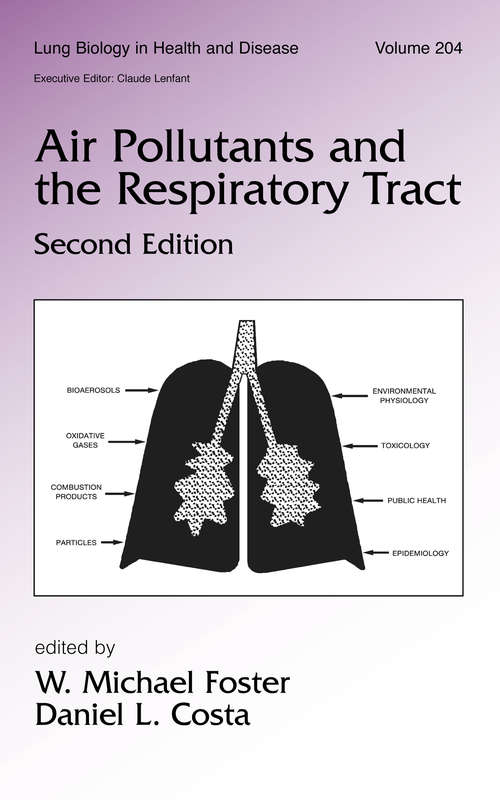 Book cover of Air Pollutants and the Respiratory Tract (2)