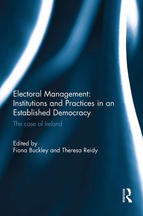 Book cover of Electoral Management: The Case of Ireland