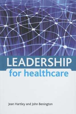 Book cover of Leadership For Healthcare (PDF)