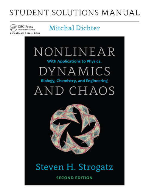 Book cover of Student Solutions Manual for Nonlinear Dynamics and Chaos, 2nd edition (2)