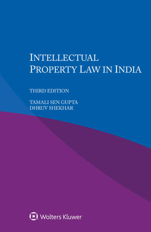 Book cover of Intellectual Property Law in India