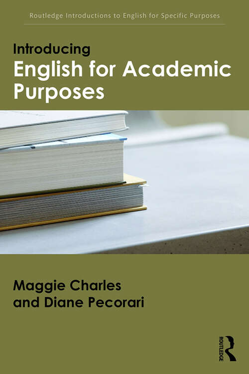 Book cover of Introducing English for Academic Purposes (Routledge Introductions to English for Specific Purposes)