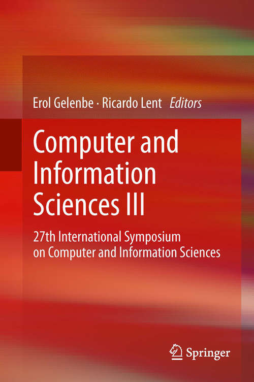 Book cover of Computer and Information Sciences III: 27th International Symposium on Computer and Information Sciences (2013)