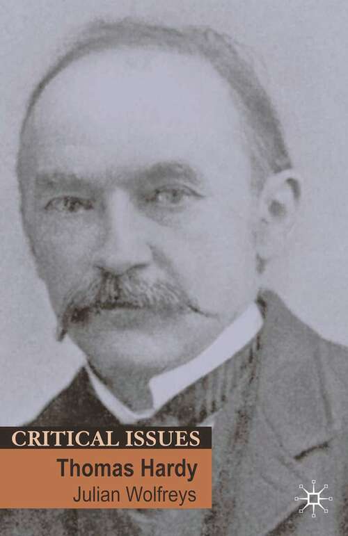 Book cover of Thomas Hardy (Critical Issues)