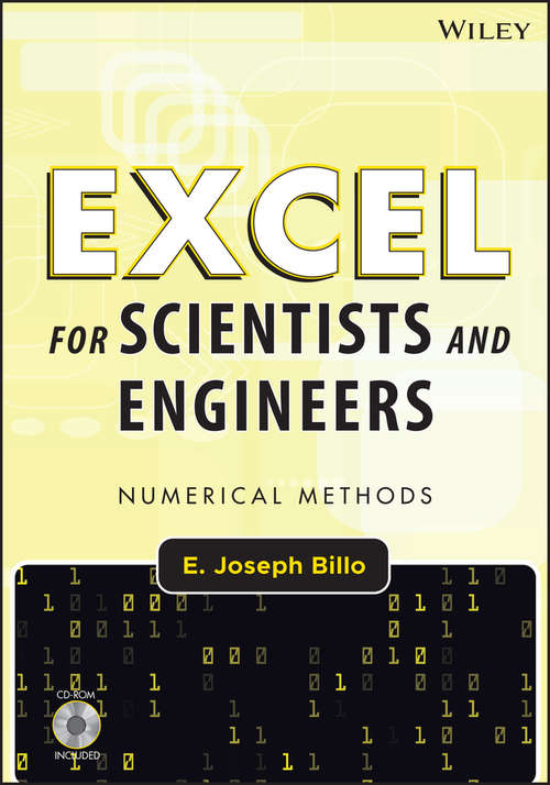 Book cover of Excel for Scientists and Engineers: Numerical Methods