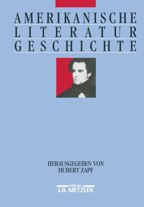 Book cover of Amerikanische Literaturgeschichte (1. Aufl. 1997)