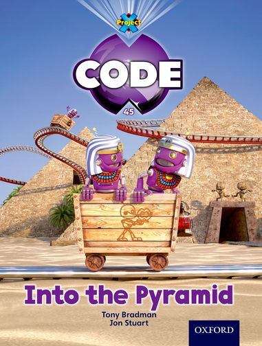 Book cover of Into The Pyramid, Level 8