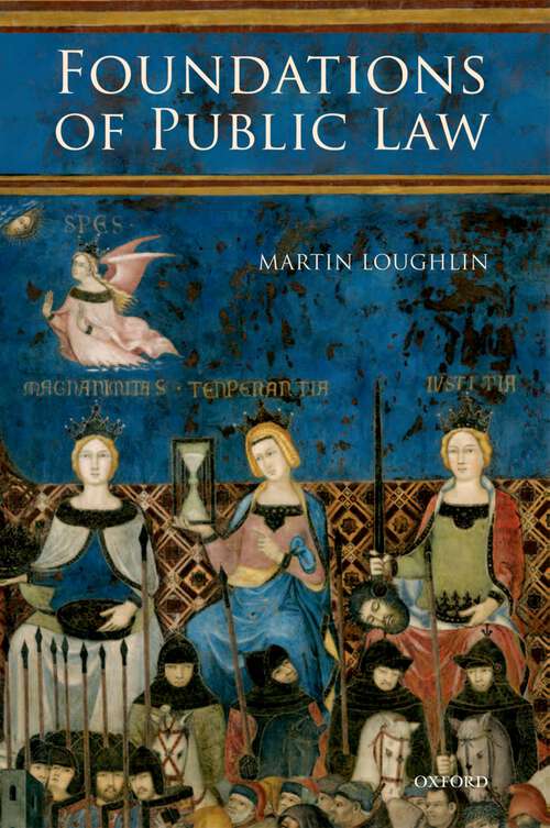 Book cover of Foundations of Public Law