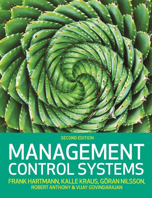 Book cover of EBOOK: Management Control Systems, 2e